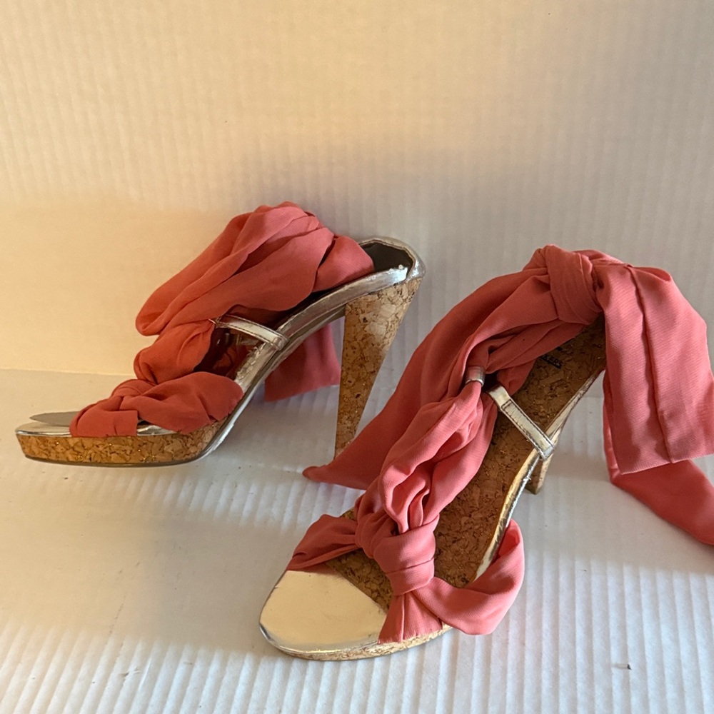 Elegant Coral Women's Heels-NEW